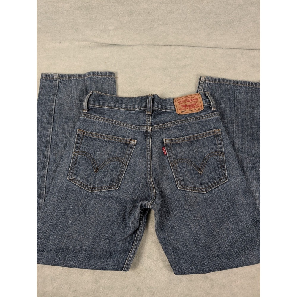 Levis 550 Relaxed Fit Y2K Blue Jeans Women's Size 12R or 26x26